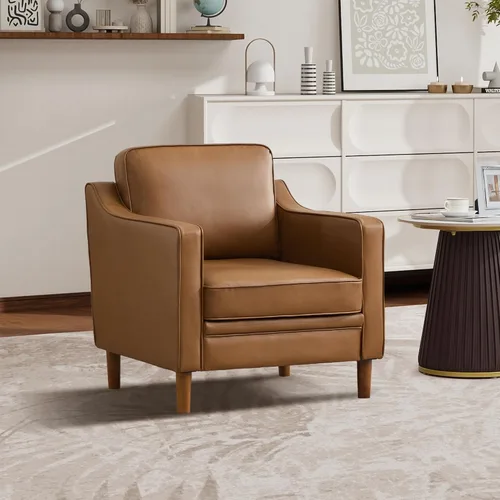 Vista 56 de Kingfun Sofá en Forma de L de 88", Sofá Seccional de Chenilla, Sofás Modernos de Mediados de Siglo con Marco de Madera Maciza para Sala de Estar