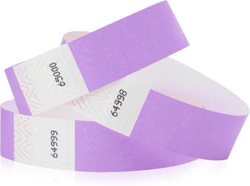 Vista 31 de WristCo Variety - Pack de pulseras de 3/4 pulgadas Tyvek, Paquete variado