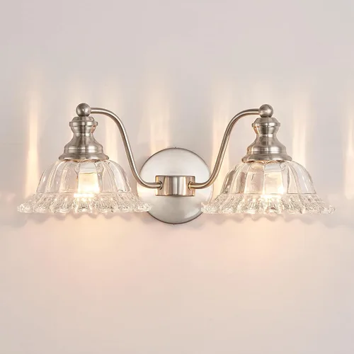 Vista 16 de XIEDUN Apliques de Pared Vintage Apliques de Pared de Latón 1 Luz Lámparas de Pared para Sala de Estar