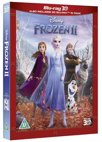 Vista 2 de Frozen 2 3D Blu-ray 2019 Region Free