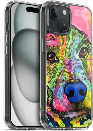 Vista 315 de Oficial Dean Russo perros 3 suave funda de Gel para Apple Iphone 7 Plus/8 Plus, Amy