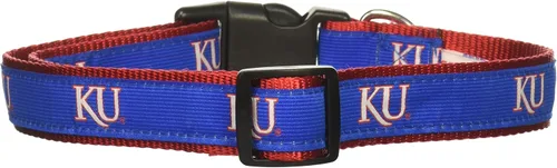 Vista 3 de Collar de perro de NCAA. PREMIUM cuello ajustable Collar de perros – Fútbol/Baloncesto para perros & gatos. Durable Collar de mascota de deportes