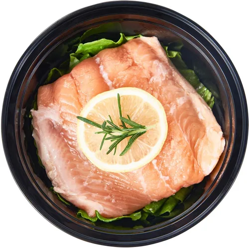 Vista 13 de Envases de almacenamiento de comida para preparar comidas, 50 unidades, 24 onzas, redondos, con tapas, para llevar, caja de plan de almuerzo