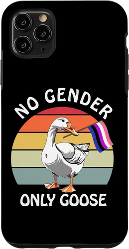 Vista 25 de Funda para iPhone 12 Pro Max Genderfluid Goose Bi Pride Flag Bi Pride Parade Flag LGBTQ