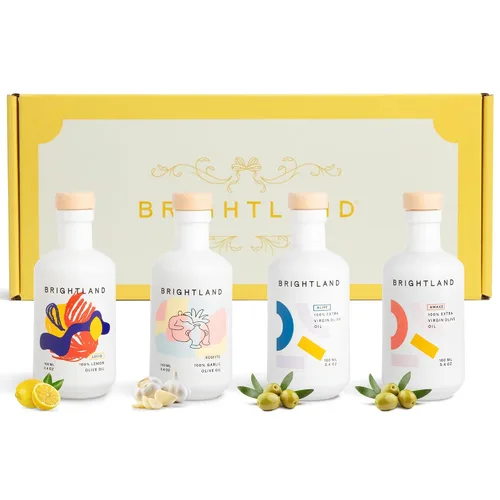 Vista 9 de Brightland Aceite de Oliva Virgen Extra, Alive - Aceite Prensado en Frío de Alto Contenido de Polifenoles Ideal para Ensaladas, Hummus, Productos