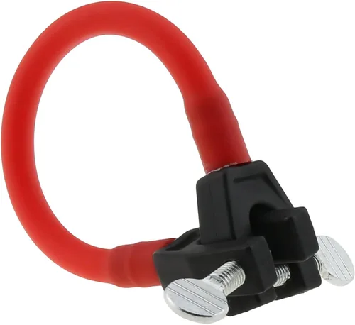 Vista 4 de Soporte de snowboard con clip para snowboard, conector de snowboard con cuña fácil, ayuda para entrenamiento de esquí, color rojo
