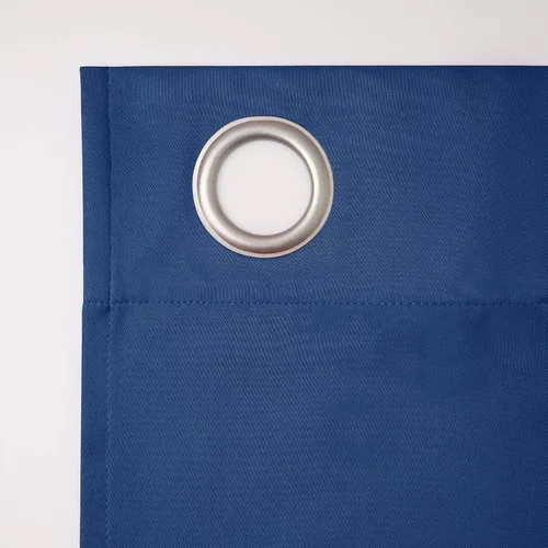 Vista 5 de Sun Zero Riley Panel de Cortina Opaca con Ojales para Dormitorio Infantil, 40 x 84 pulgadas, Azul Clásico