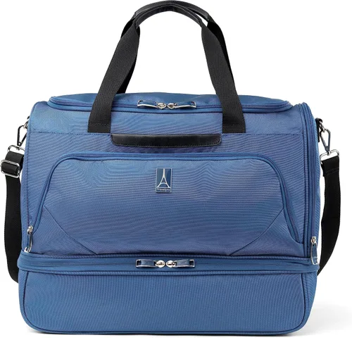 Vista 8 de Travelpro Maxlite 5 - Bolsa de viaje ligera para viajes nocturnos, con compartimento inferior caído, bolsa de viaje