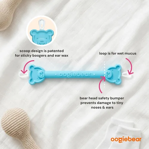 Vista 3 de Oogiebear – Limpiador de oídos y nariz para bebés, Paquete de 1