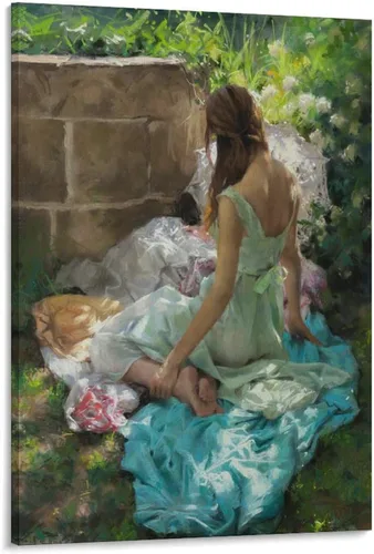 Vista 76 de Vicente Romero Redondo - Póster de pinturas artísticas de pared (32) marcos de fotos, regalos, lienzo, arte de pared, impresiones decorativas