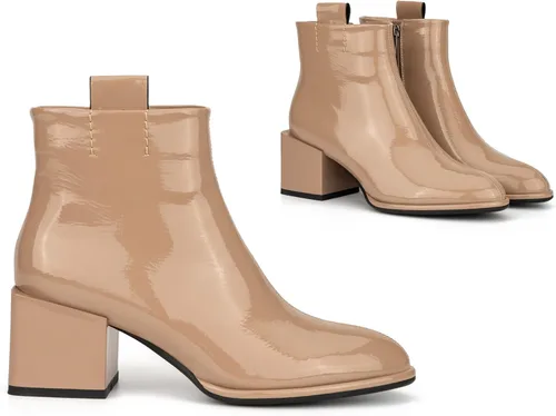 Vista 2 de TORGEIS Women's Ankle & Mid Calf Boots Anti Slip w Easy Slip Off, Elegant Dressy Wedding Prom Graduation Cruise Sexy Engineer Combat