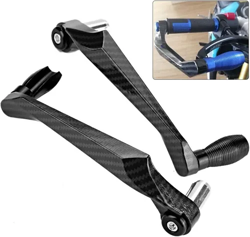 Vista 4 de KIMISS Manillar universal de aluminio CNC de 7/8 pulgadas, 0.866 in, palanca de embrague de freno para motocicleta, motocicleta, scooters, coches