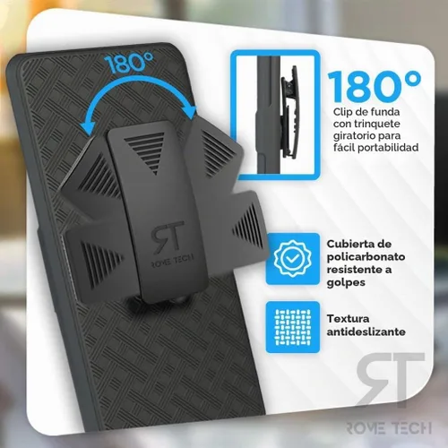 Vista 4 de Funda diseñada para Apple iPhone 11 con funda de clip para cinturón