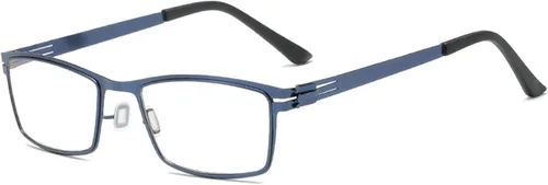 Vista 4 de Gafas de lectura bifocales cuadradas de moda para hombre, lentes de sol fotocrómicas, lente completa, marco de metal, transición, presbicia