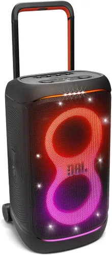 Vista 3 de JBL PARTYBOX 520 - Altavoz portátil para karaoke con sistema de micrófono inalámbrico digital