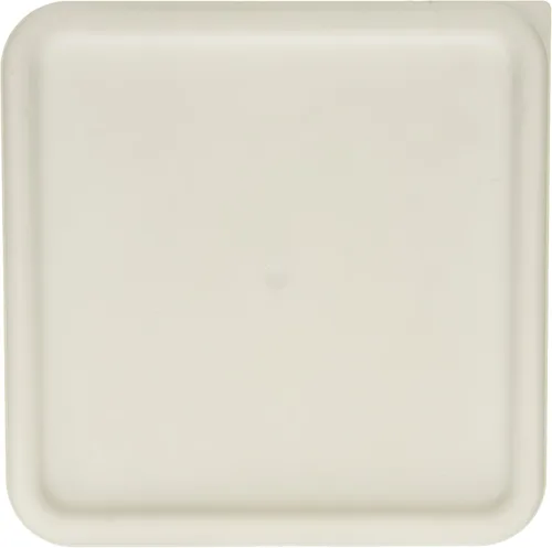 Vista 16 de Winco Contenedor cuadrado de almacenamiento, 22 cuartos de galón, blanco, mediano