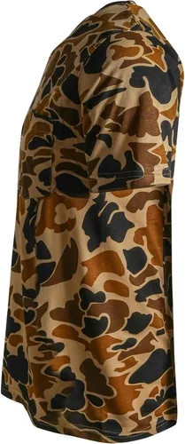 Vista 16 de King's Camo Camiseta de caza de manga corta de algodón Desierto sombra