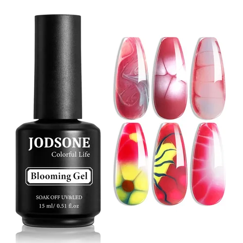 Vista 11 de JODSONE 15 ml de esmalte de uñas en gel, capa base, brillo, secado rápido, duradero, se elimina con remojo, transparente, sin necesidad de limpieza