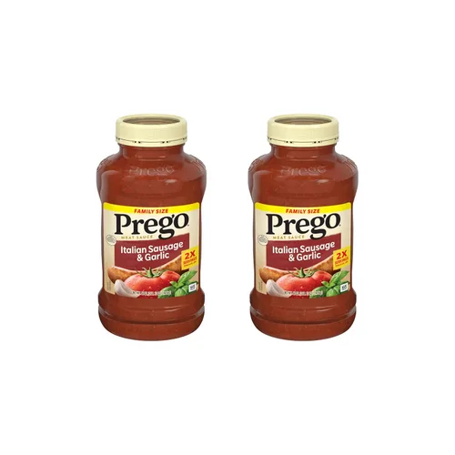 Vista 53 de Prego Salsa de carne boloñesa, tarro de 23.5 onzas