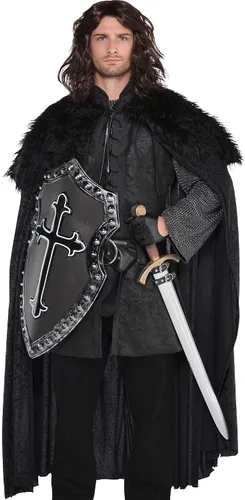 Vista 3 de Warrior Tunic Black Costume