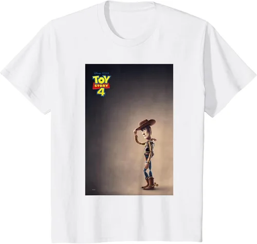 Vista 18 de Disney Pixar Toy Story 4 - Camiseta gráfica con póster de película Baby Blue