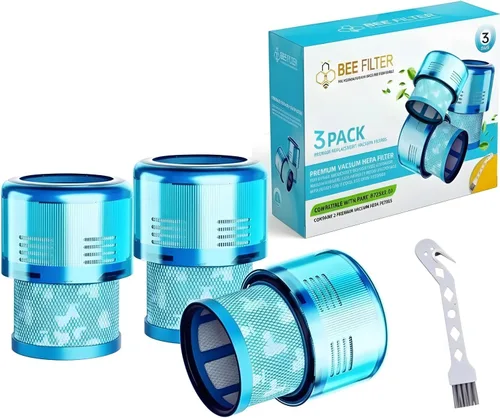 Vista 17 de Filtro Dyson V15, paquete de 1 unidad Filtro de repuesto True HEPA premium compatible con Dyson V15 Detect, V15 Detect Absolute, V15 Submarine