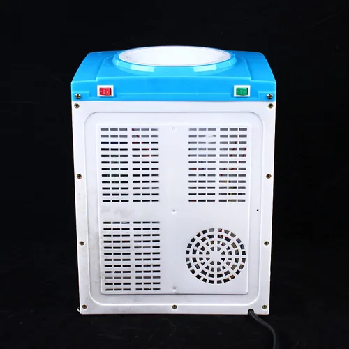 Vista 7 de Dispensador de enfriador de agua de escritorio, dispensador de agua de carga superior, enfriadores de agua fría y caliente, 10 x 9.25 x 13 pulgadas