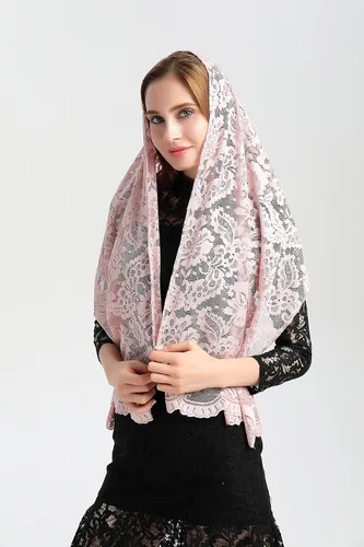 Vista 2 de Mantilla Veil Catholic Mantilla V25 - Velo ortodoxo