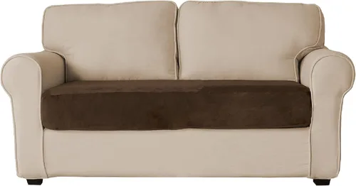 Vista 36 de Fundas de cojín de terciopelo para sofá, fundas de cojín individuales elásticas, antideslizantes, protector de muebles lavable, fundas de cojín