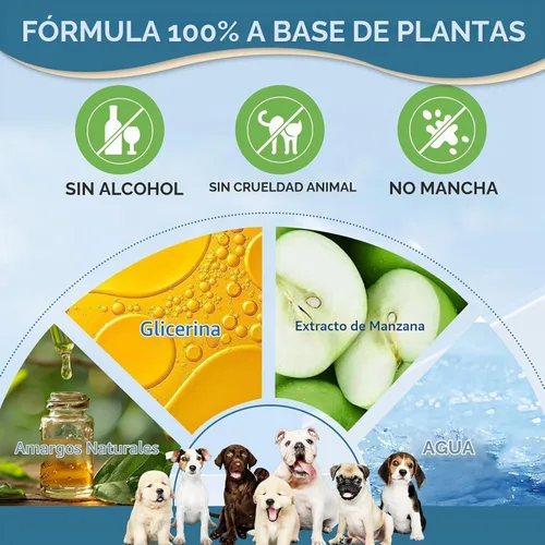 Vista 4 de VICSOM - Spray de manzana amarga para perros, espray sin masticar para muebles, 6.76 onzas líquidas