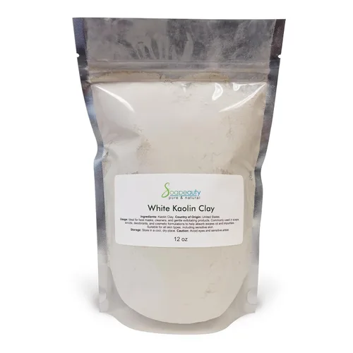 Vista 10 de Soapeauty Polvo de arcilla de caolín blanco, grado cosmético, 100% natural, tratamientos faciales, máscara facial, fabricación de jabón, bomba