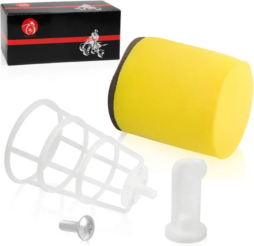 Vista 4 de Filtro de aire y soporte con jaula y topes para Suzuki Eiger 400 King Quad 400 Vinson 500 LT-A400 LT-F400 LT-A500 LT-F500 13792-03G00 13791-03G00