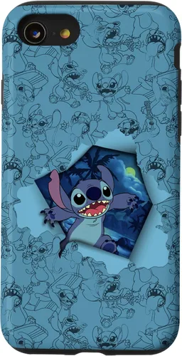 Vista 18 de Disney Lilo & Stitch - Funda para iPhone 12/12 Pro con diseño de ángel