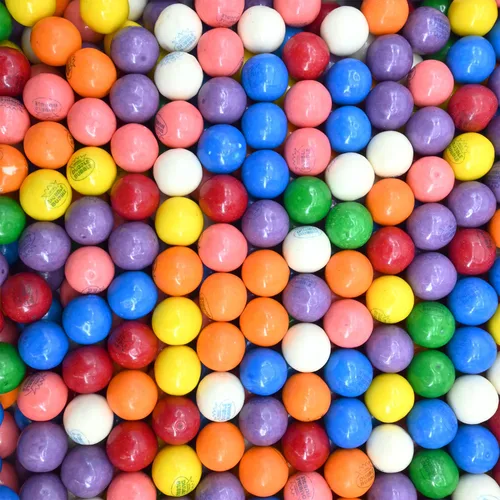 Vista 3 de Candy Retailer Bolas de chicle de 3/4 pulgadas (surtido de 6 sabores, 1 libra)