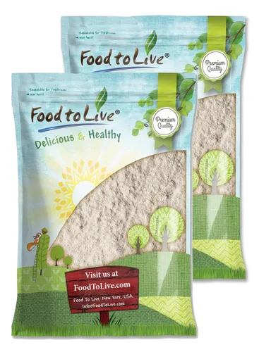 Vista 8 de Food to Live Harina de pastelería fina blanca sin blanquear, 12 onzas, molida a piedra de bayas de trigo integral blancas suaves, finamente molidas