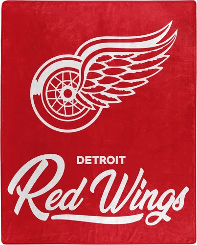 Vista 40 de Northwest NHL Unisex-Adult Raschel Throw Blanket rojo (Inspired)