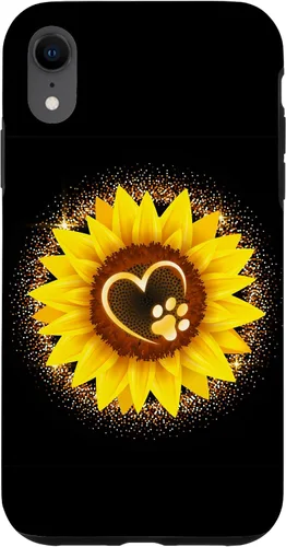 Vista 25 de Sunflower Paw Cat Dog Heart Case for iPhone 16
