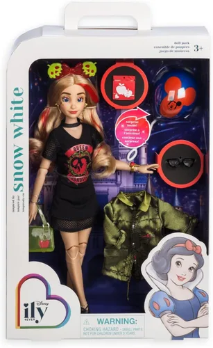 Vista 9 de Disney Store Muñeca ILY 4EVER oficial Snow White - Inspirada en Blancanieves - 11 pulgadas