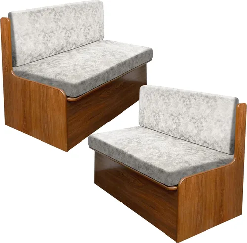 Vista 30 de Fundas de cojín tipo cuero para sofá, juego de fundas protectoras de muebles para sillón seccional, sofá biplaza de tela de elastano elástica