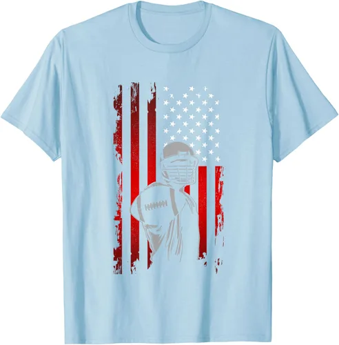 Vista 62 de Camiseta de fútbol americano, Negro