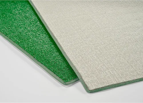 Vista 4 de Garland Rug Alfombra de césped artificial de 3 pies x 5 pies, grande para interiores y exteriores, color verde