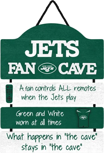 Vista 10 de NFL Team Logo Mancave Man Cave Hanging Wall Sign