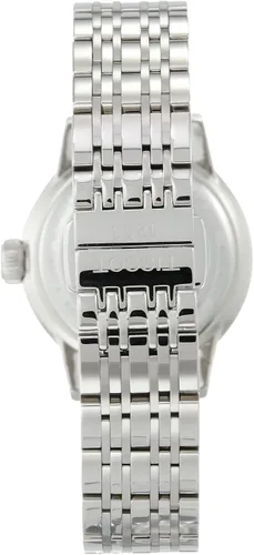 Vista 3 de Tissot Carson Automatic Lady 316L Reloj automático con caja de acero inoxidable para mujer, gris, acero inoxidable, 14 (T0852071101100), Gris