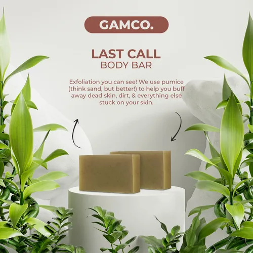 Vista 6 de Grown Ass Man Co. Paquete de baño completo para hombres, barra de champú, barra acondicionadora y barra corporal, rica espuma con aceites naturales