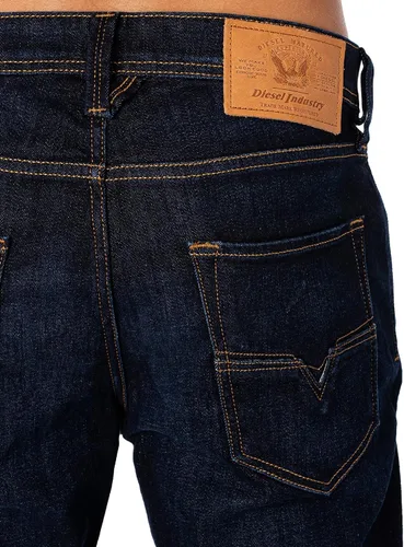Vista 4 de Diesel Jeans Larkee Regular 1986 para hombre, azul