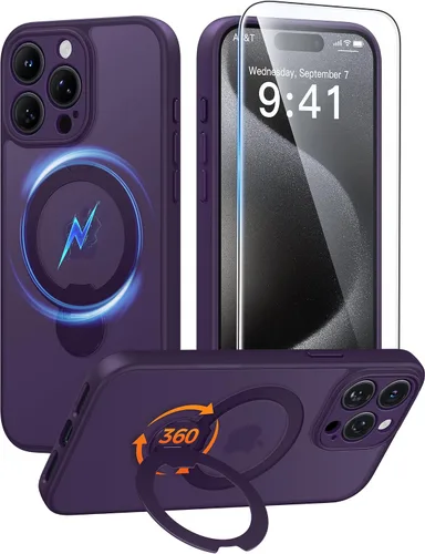 Vista 22 de FNTCASE Funda para Samsung Galaxy Z Fold 7 para Magsafe Negro