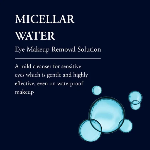 Vista 2 de Phytomer Desmaquillante de ojos con agua micelar Limpiador suave para maquillaje de ojos impermeable Suave y eficaz Calma y protege la piel