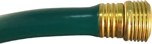 Vista 5 de Flexon Manguera de jardín de servicio ligero de 1/2" x 25 pies – Liviana, flexible, resistente a dobleces, vinilo duradero, acoplamientos a prueba