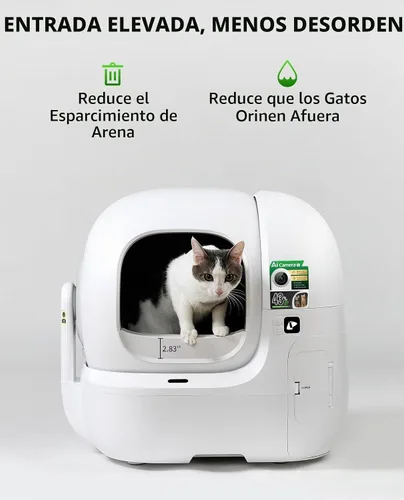 Vista 2 de PETKIT Valla de entrada elevada para Purobot Max Pro 2 Auto Cat Litter Box