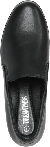 Vista 4 de DREAM PAIRS Zapatos de tacón bajo grueso para mujer, cómodos zapatos Oxfords